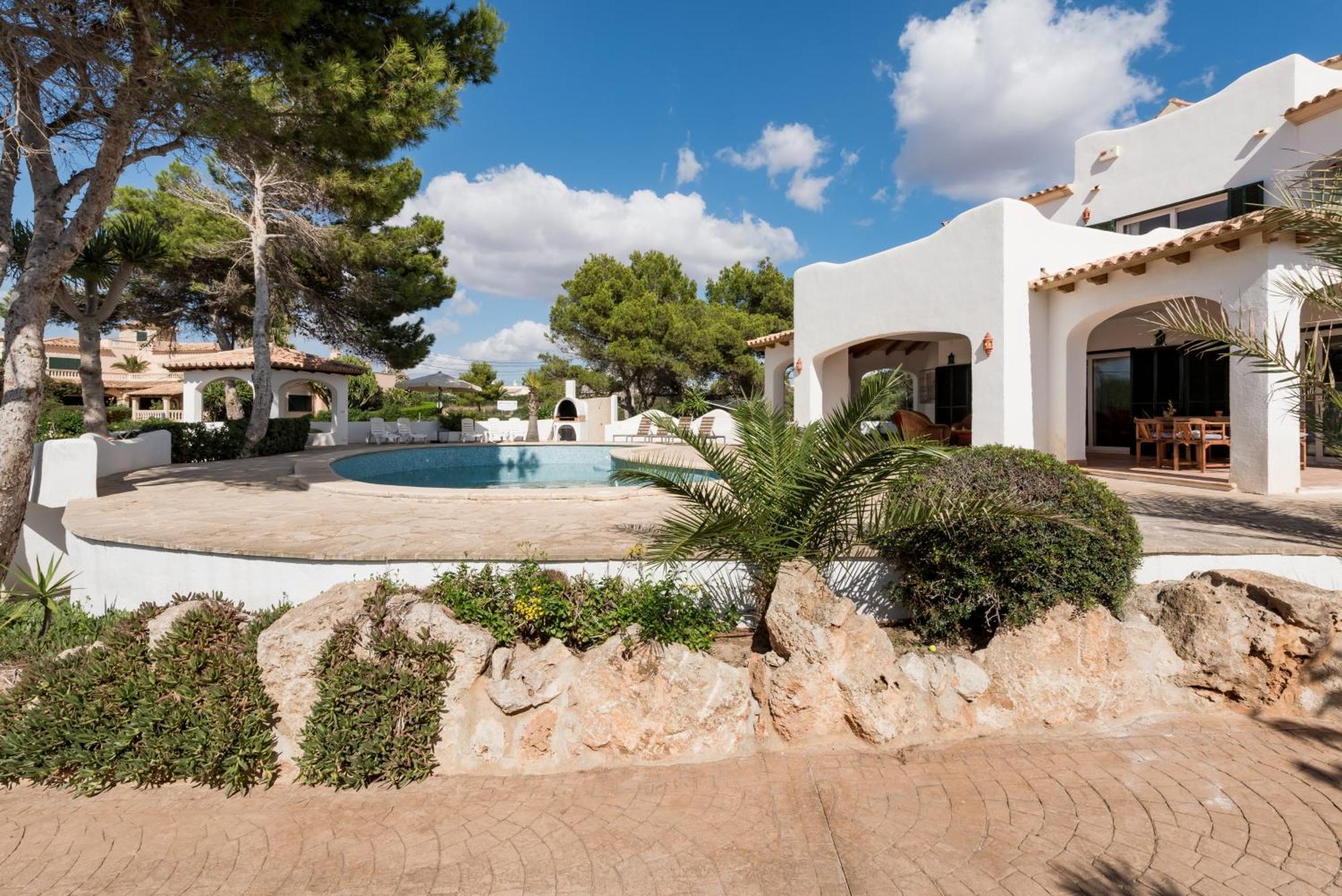 Gigantische Villa Mit Meerblick, Panoramablick & Pool-Oase Кала Пи Экстерьер фото